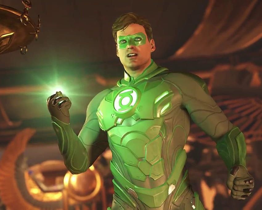Green Lantern Hal Jordan Injustice 2 Dc Comics Universe Injustice Gods Among Us para teléfonos móviles, tabletas y PC 1920x1080: 13 fondo de pantalla