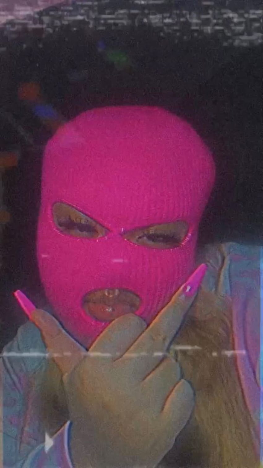 Różowa maska ​​narciarska, kolory maski narciarskiej Tapeta na telefon HD