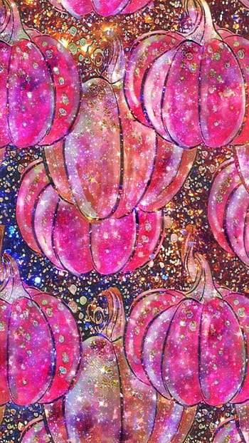 Pin by wrwllera on wallpaper  Pink glitter wallpaper, Halloween