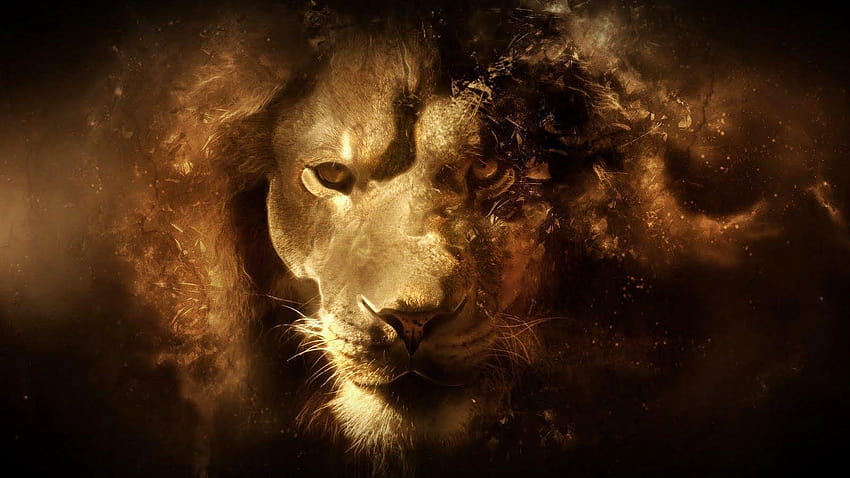 Download Angry Lion Aslan From Narnia Wallpaper