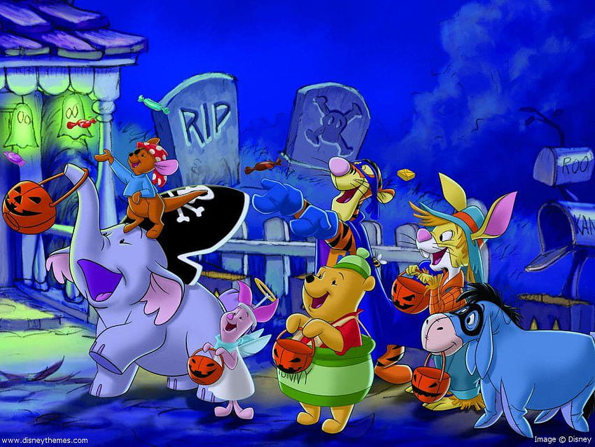 Happy Halloween 2012 for Disney's fan, halloween disney HD wallpaper