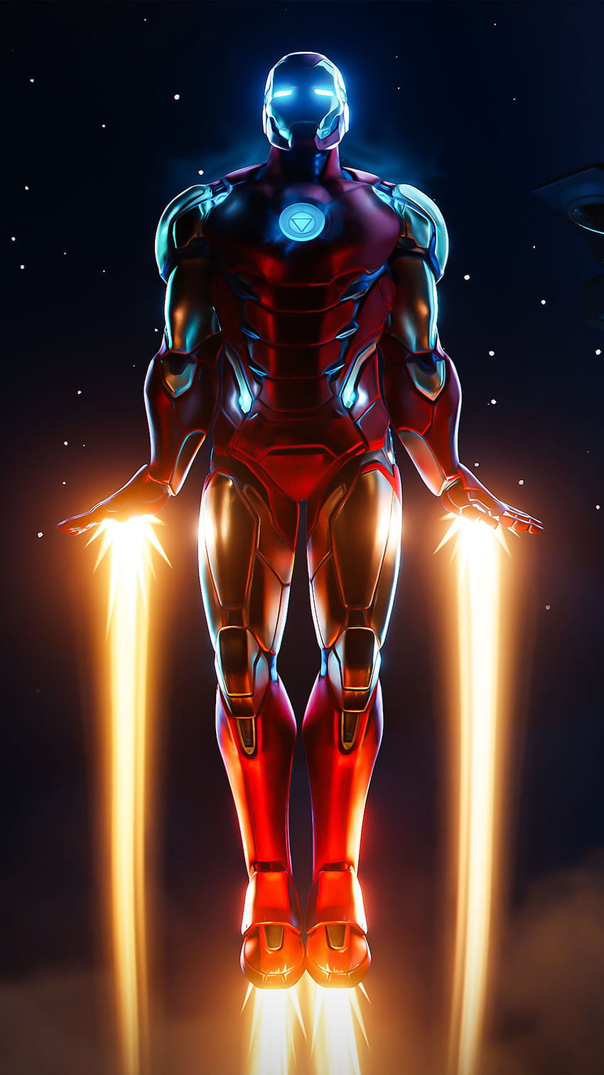 Iron Man Fortnite Ultra Mobile, iron man quotes mobile HD phone wallpaper