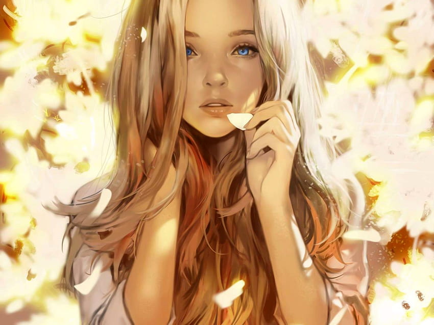 Anime Autumn posted by Christopher Mercado, cute anime girls autumn HD wallpaper