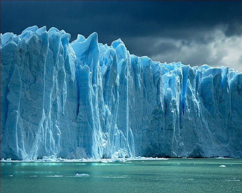 ice glaciers magnificent HD wallpaper