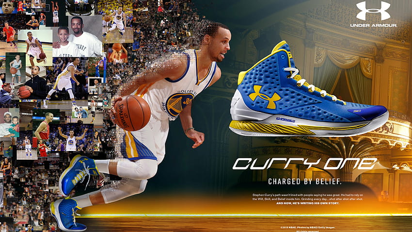 Chaussures Stephen Curry Under Armour, chaussures steph curry Fond d'écran HD