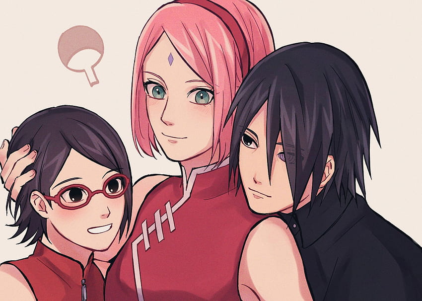 Of Sakura Haruno Sarada ... come, sasuke x sakura HD wallpaper