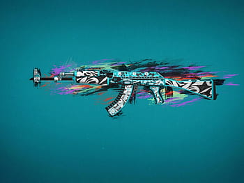 AK47 Asiimov wallpaper created by ryan_scruff
