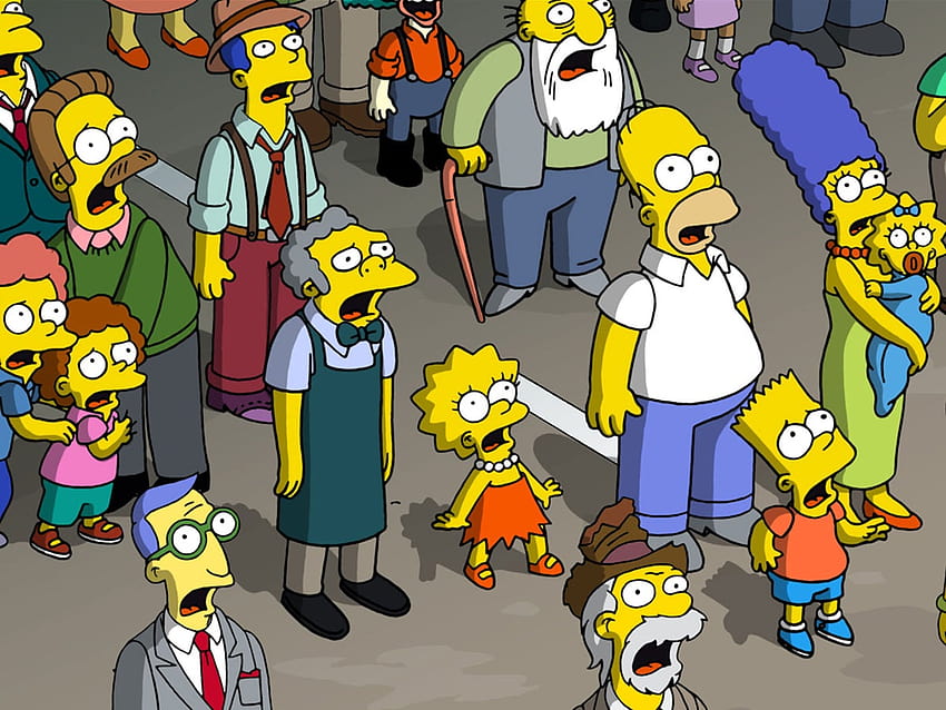 Śmierć Simpsonów: odcinek „Żółtego wesela” będzie „większy” niż „Gra o tron”. Tapeta HD