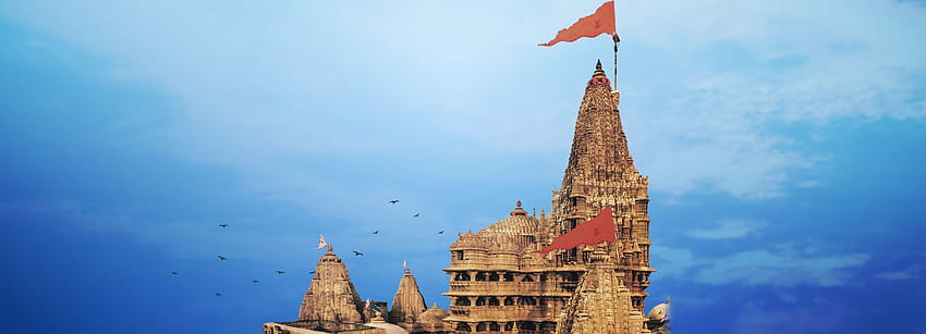 10 Kuil Terindah Di India – Daftar DeFacto, kuil dwarkadhish Wallpaper HD
