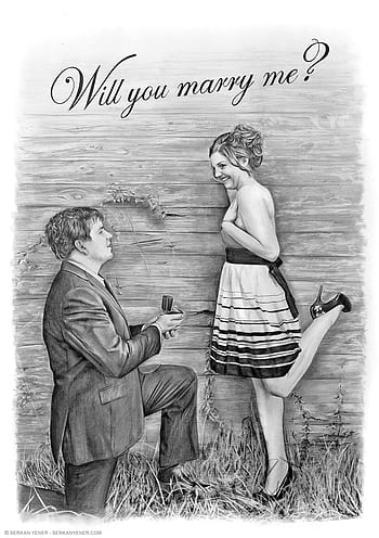 Happy Propose Day! | Drawings, Sketches, Art drawings