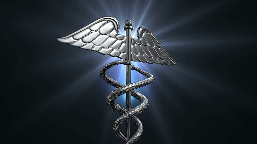 Medical Symbol, caduceus HD wallpaper