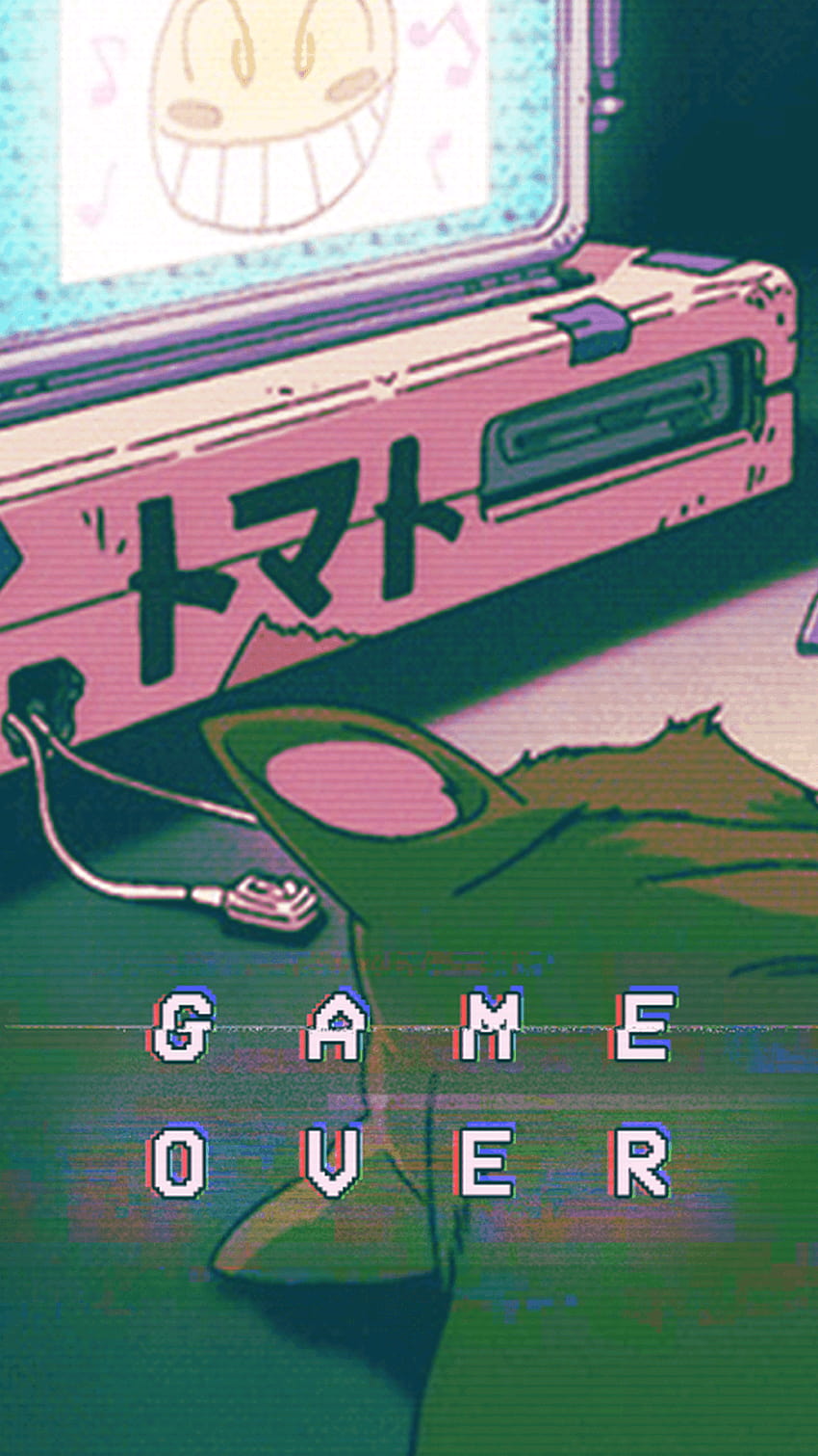 Game Over Aesthetic on Dog, anime retro na ps4 Tapeta na telefon HD