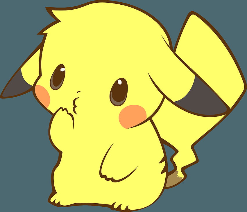 Nettes Chibi-Pokémon, menschliches Pikachu HD-Hintergrundbild