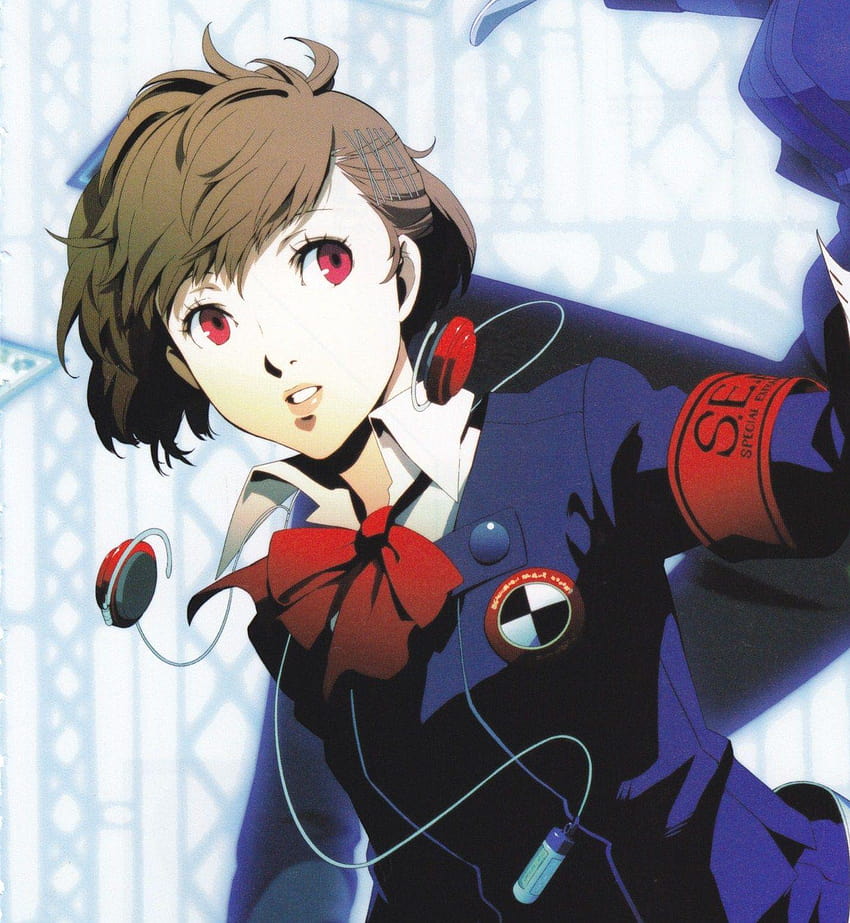 Protagonista femenina portátil de Persona 3, p3p fondo de pantalla del teléfono