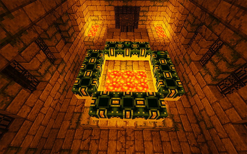 1080p] Minecraft End Portal Frame Wallpaper by iWithered on DeviantArt