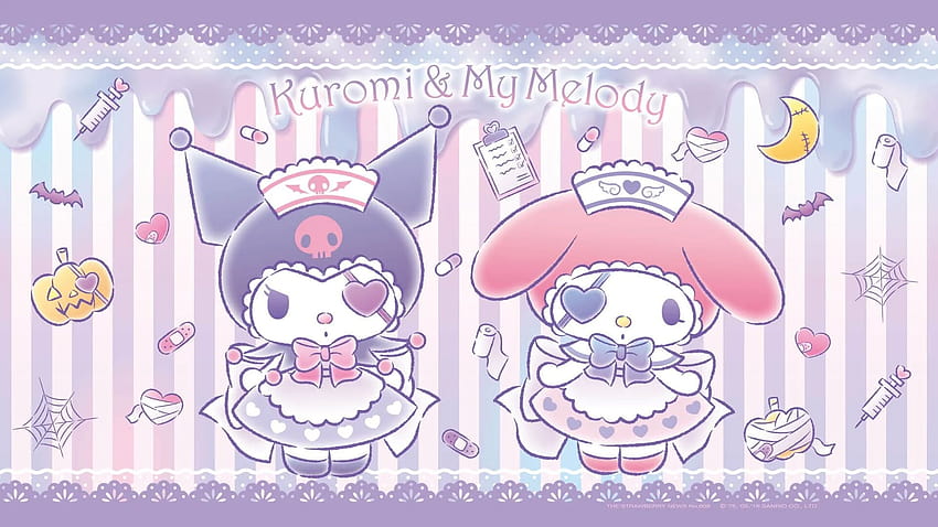 Kuromi et Melody, ordinateur kuromi Fond d'écran HD