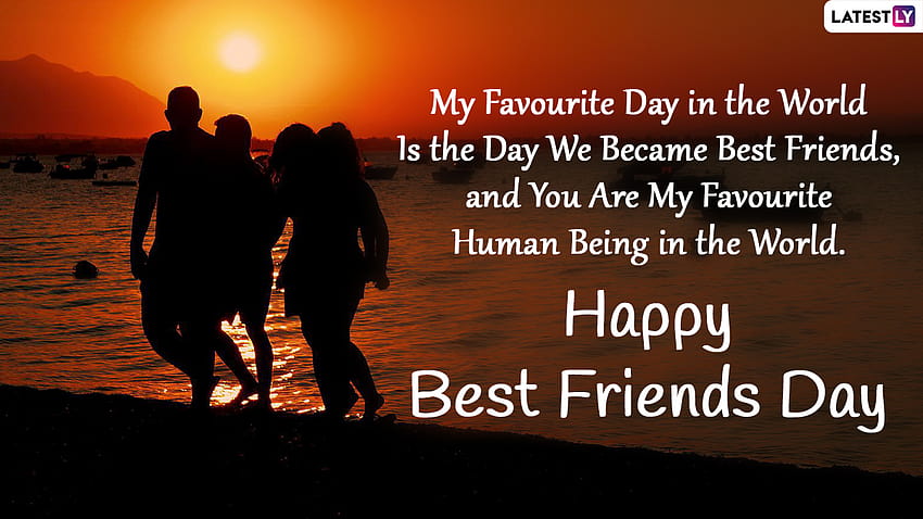 National Best Friends Day 2022 Greetings & : Share Quotes, Heartfelt  Messages, Sayings And SMS With Your Buddy!, friendship day 2022 HD wallpaper  | Pxfuel