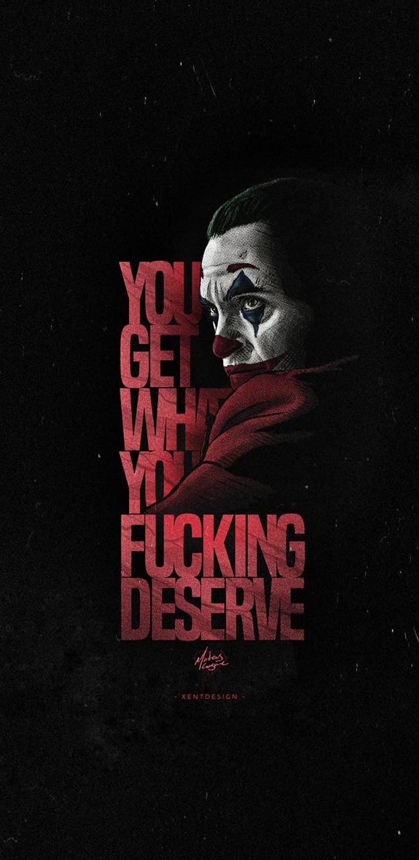 Joker Quotes Zedge s, joker with quotes HD phone wallpaper