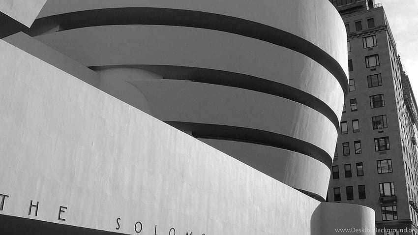 Frank Lloyd Wright Architektura Guggenheima ... Tła Tapeta HD