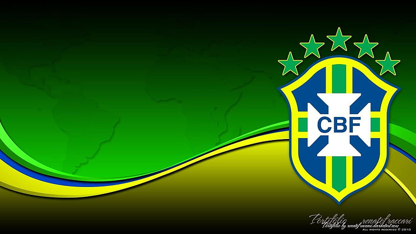 Brazil logos fussball colors futbol futebol cbf HD wallpaper