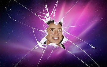 nicolas cage cat wallpaper