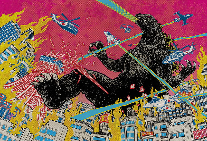 Godzilla: The Showa, pokaż godzilla Tapeta HD