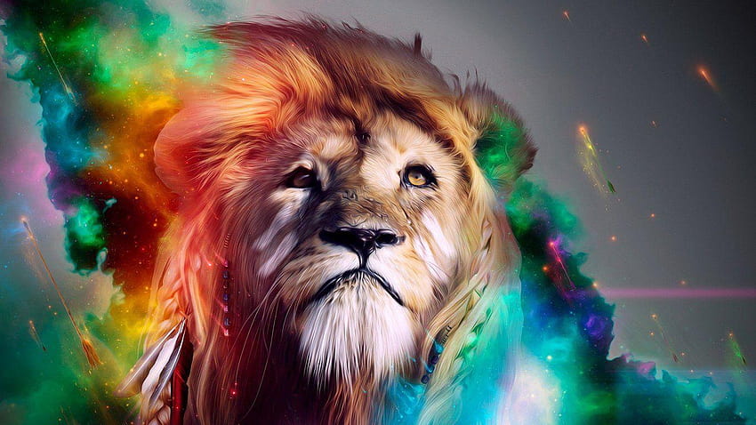 Lion tablet, laptop wallpapers hd, desktop backgrounds 1366x768, images and  pictures
