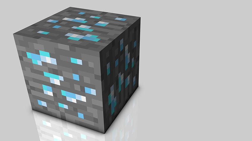 4 Minecraft Diamond Block, diamond ore HD wallpaper | Pxfuel