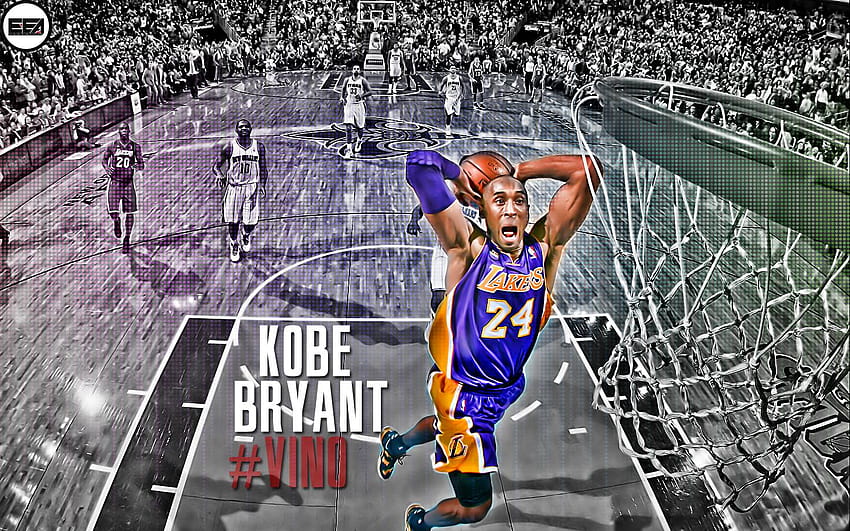 Kobe Bryant by EmanuelooElArte HD wallpaper | Pxfuel