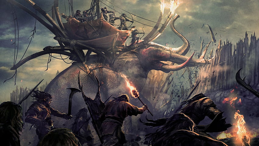El Señor de los Anillos: La Guerra de los Rohirrim Fecha de lanzamiento de la película de anime, arte conceptual revelado fondo de pantalla