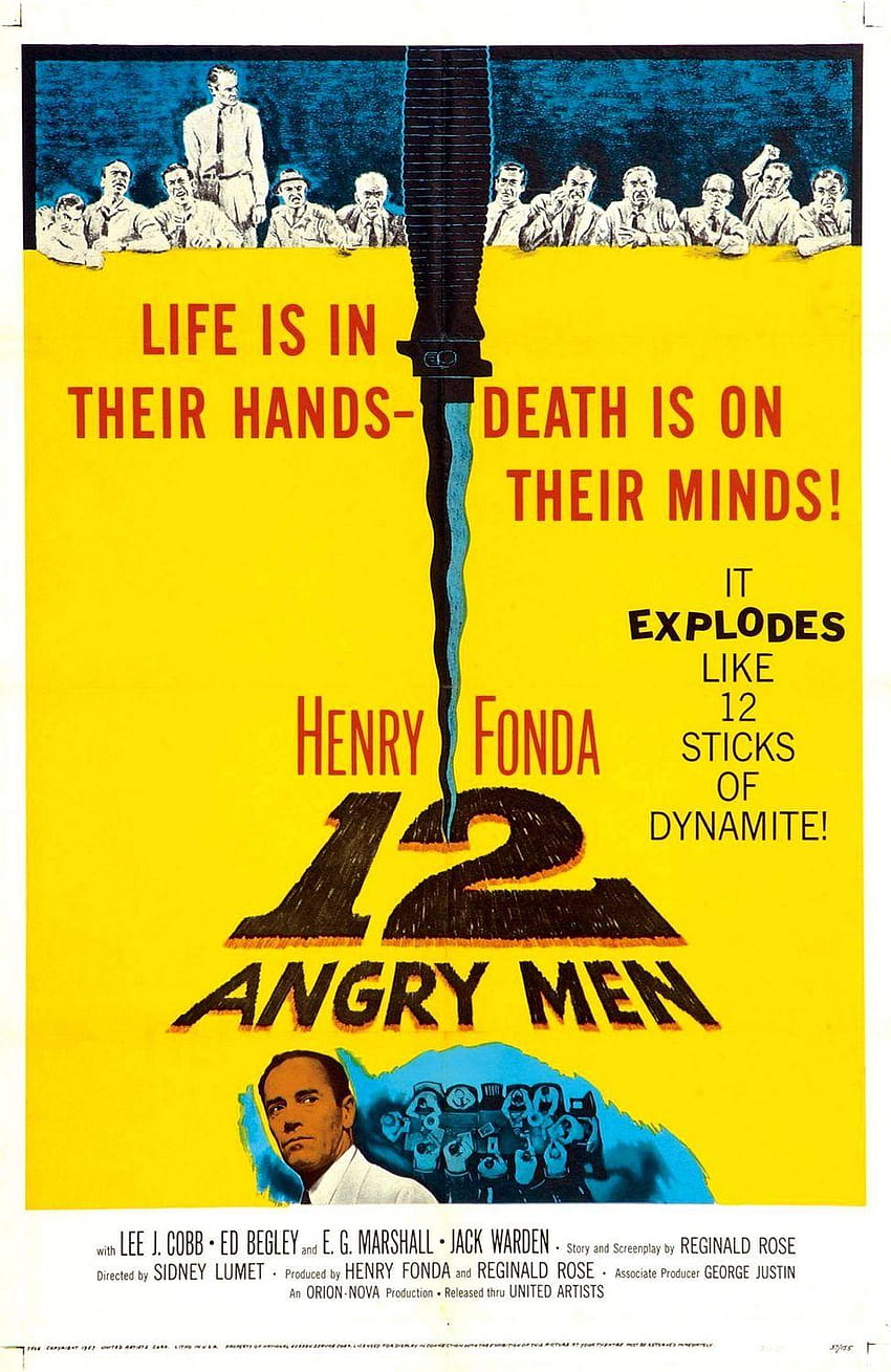 12명의 성난 남자들 : 초대형 영화 포스터 HD 전화 배경 화면