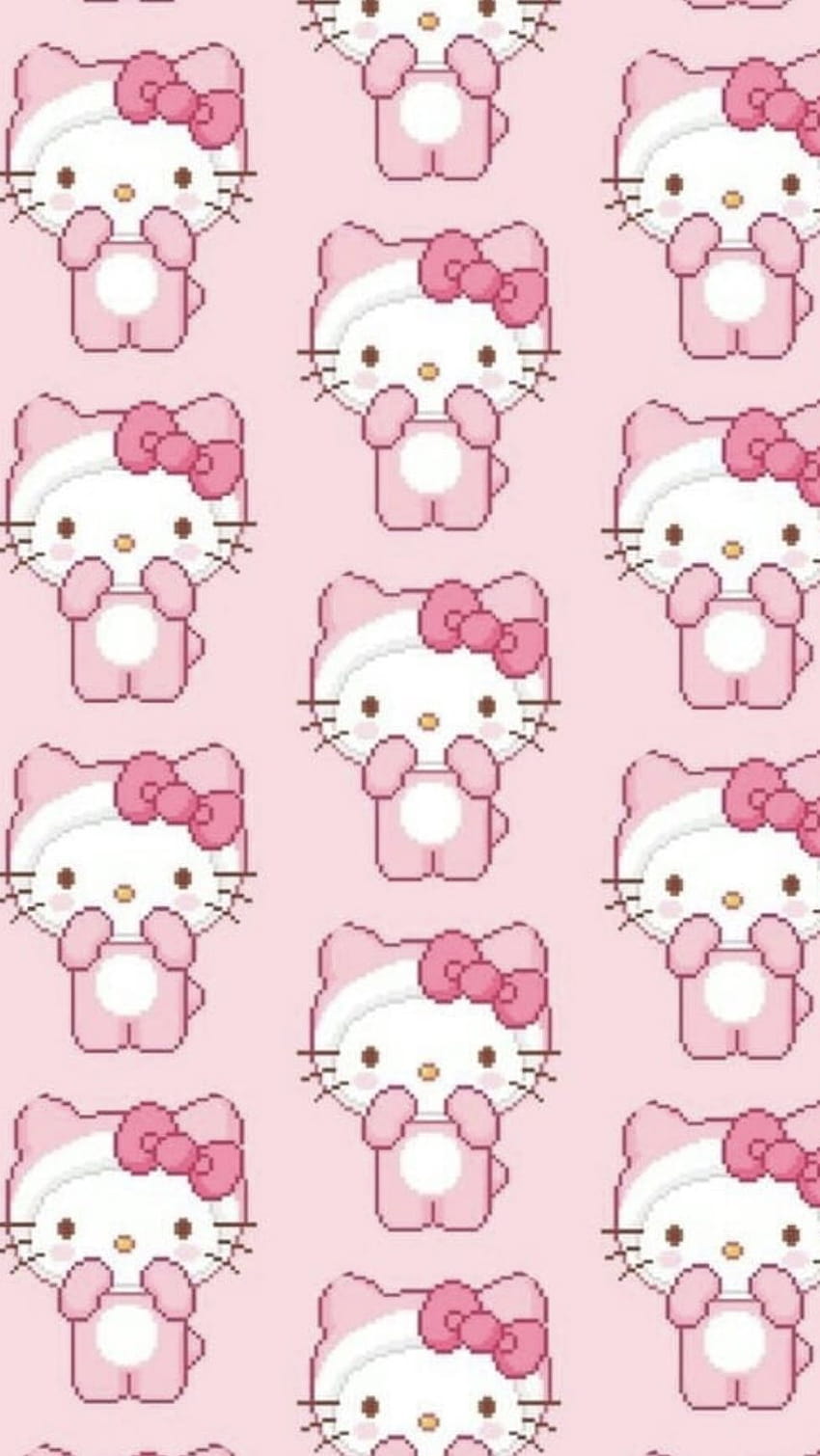 Pink Hello Kitty HD phone wallpaper
