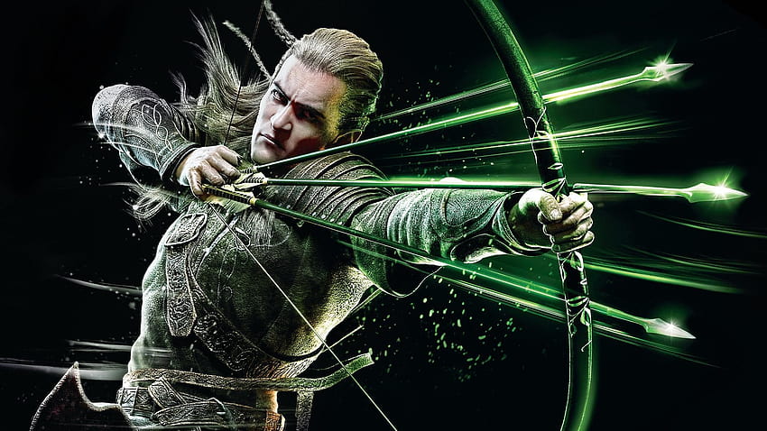 Archery, green arrow bow and arrow HD wallpaper