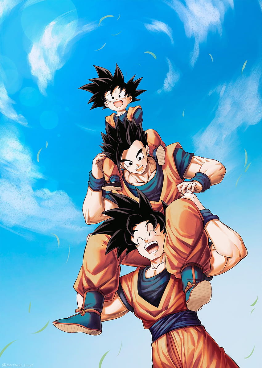Swavy auf Dragon Ball, lustiger Goku HD-Handy-Hintergrundbild