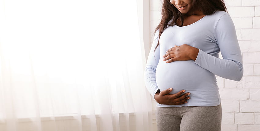 Cosa stanno facendo le startup per la salute delle donne di New York per migliorare la morbilità materna nera, le donne incinte nere Sfondo HD