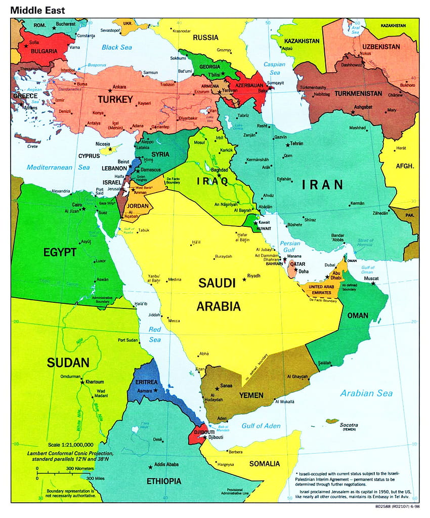Mappa del medio oriente ...pinterest, mappa del Sfondo del telefono HD