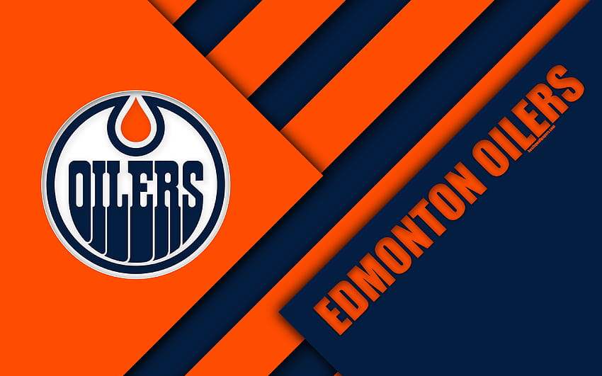 Edmonton Oilers, Edmonton, Kanada, malzeme HD duvar kağıdı