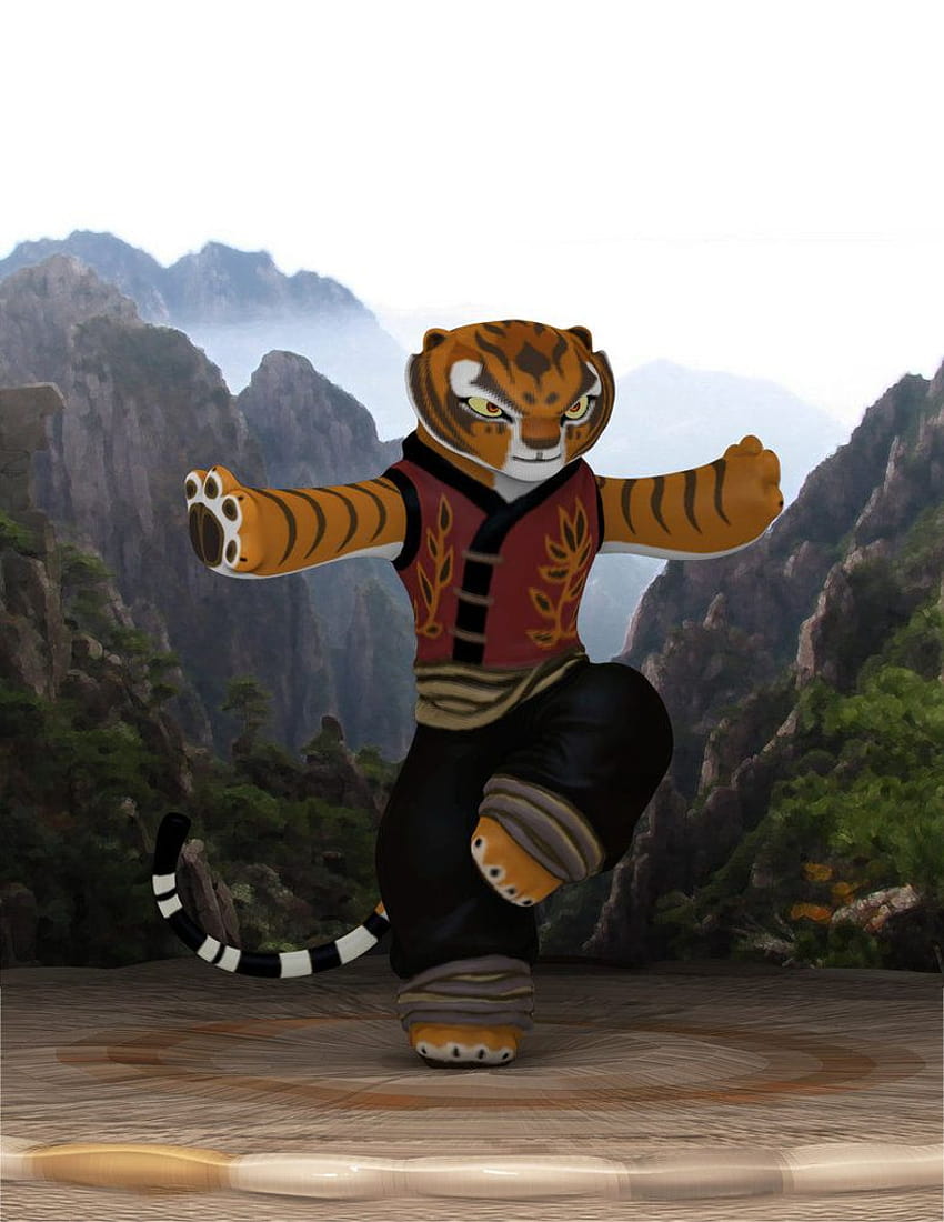 master tigress, tigress kung fu panda HD phone wallpaper