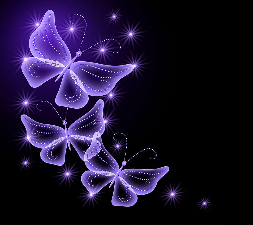 Purple Rose Backgrounds, purple butterfly background HD wallpaper