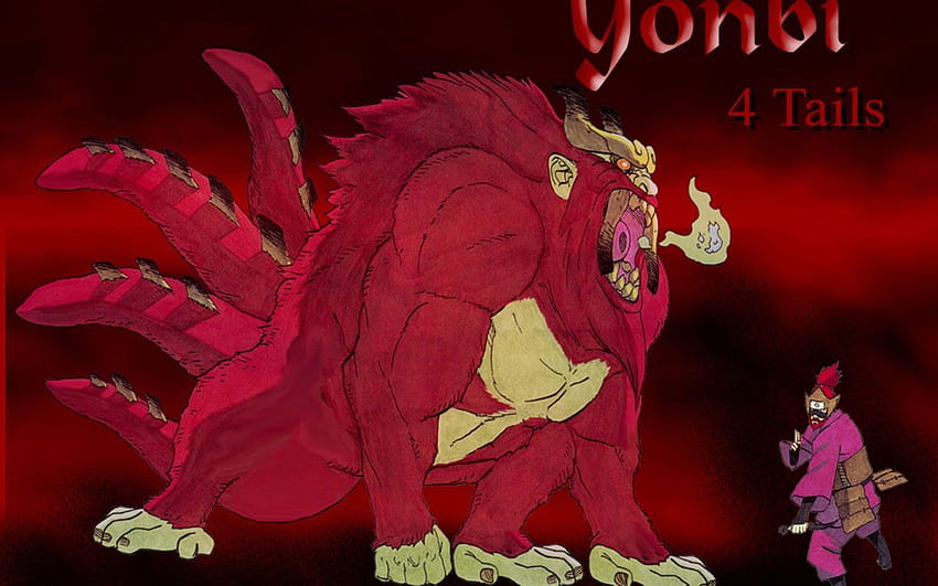 1920x1080px, 1080P Free download | Naruto tailed beasts; The Four Tails ...