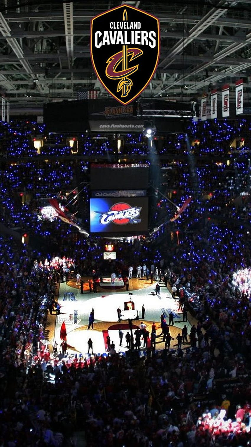 Cleveland Cavaliers NBA iPhone 6, basketball arena HD phone wallpaper