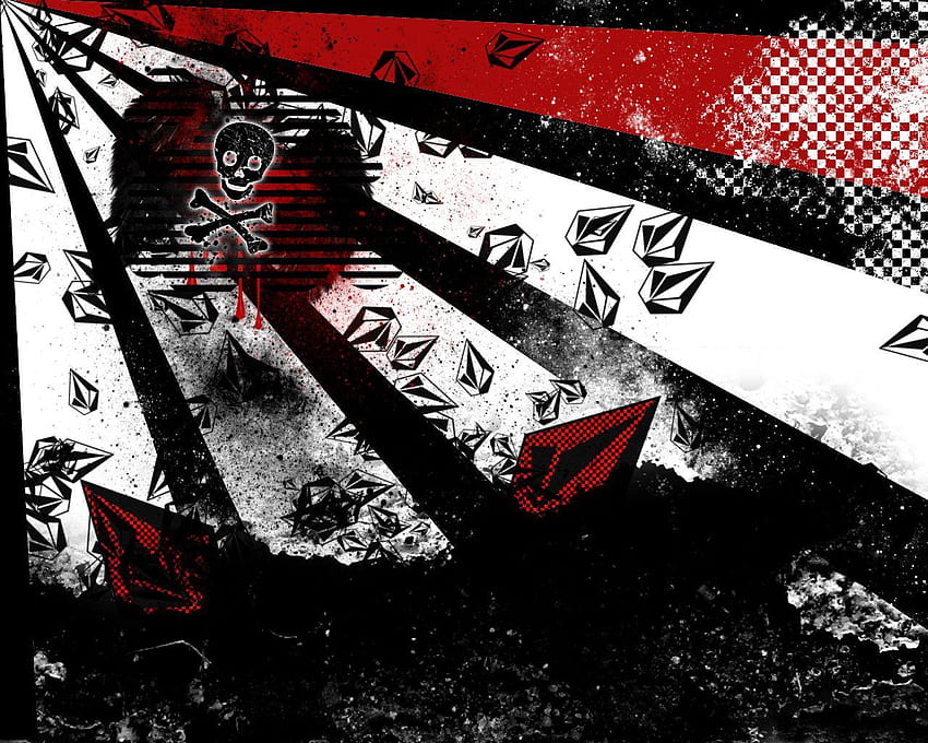 Volcom Distressed by D1storted HD wallpaper