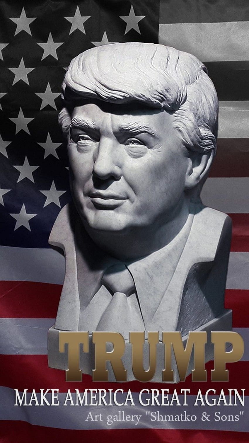 Donald Trump for iPhone 6s, trump flag HD phone wallpaper