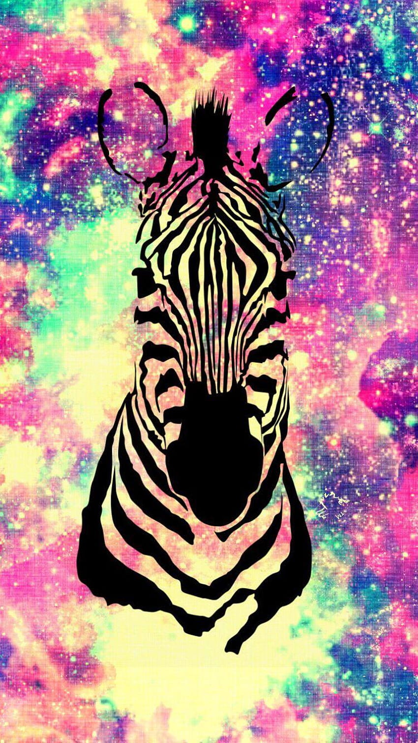 Zebra Galaxy, zoe zebra HD phone wallpaper