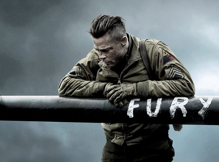 Wine, Ink, Sweat, and Fears : Fury, ou ce que j'ai ressenti en regardant ce film, fury brad pitt Fond d'écran HD