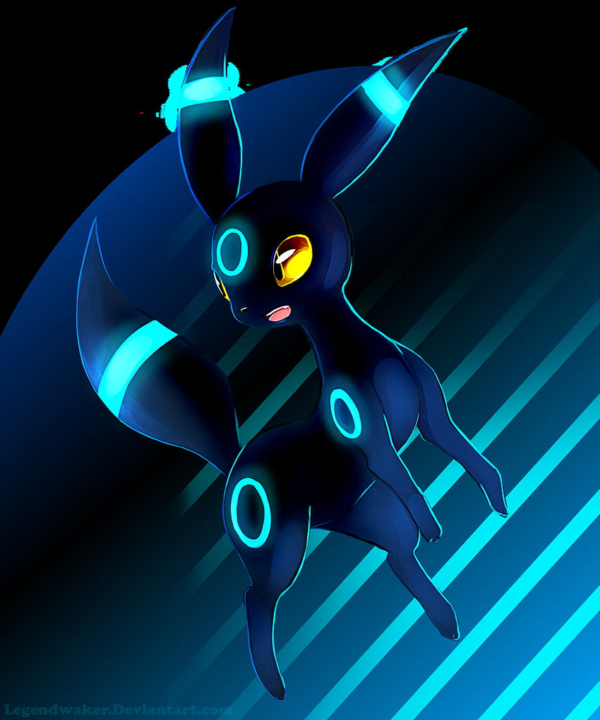 Eevee Evolutions - Umbreon by ImmortalTanuki on DeviantArt