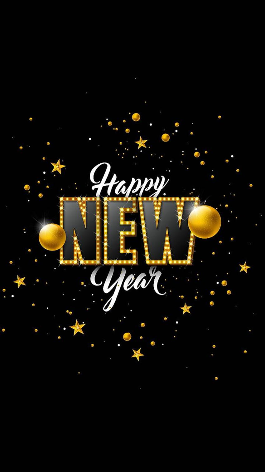 Szczęśliwego Nowego Roku Georgekev, Szczęśliwego Nowego Roku 2021 Tapeta na telefon HD