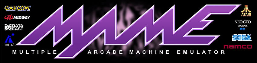 Zbuduj własne sterowanie Arcade, tło logo mame Tapeta HD