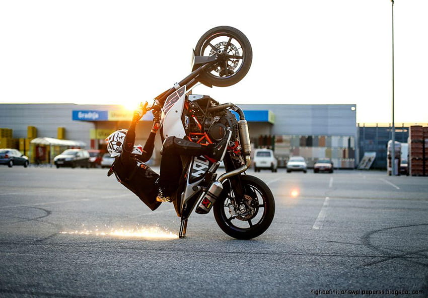 Bike Rok Bagoros Ktm Duke Stunt Motor Sport Edition วอลล์เปเปอร์ HD