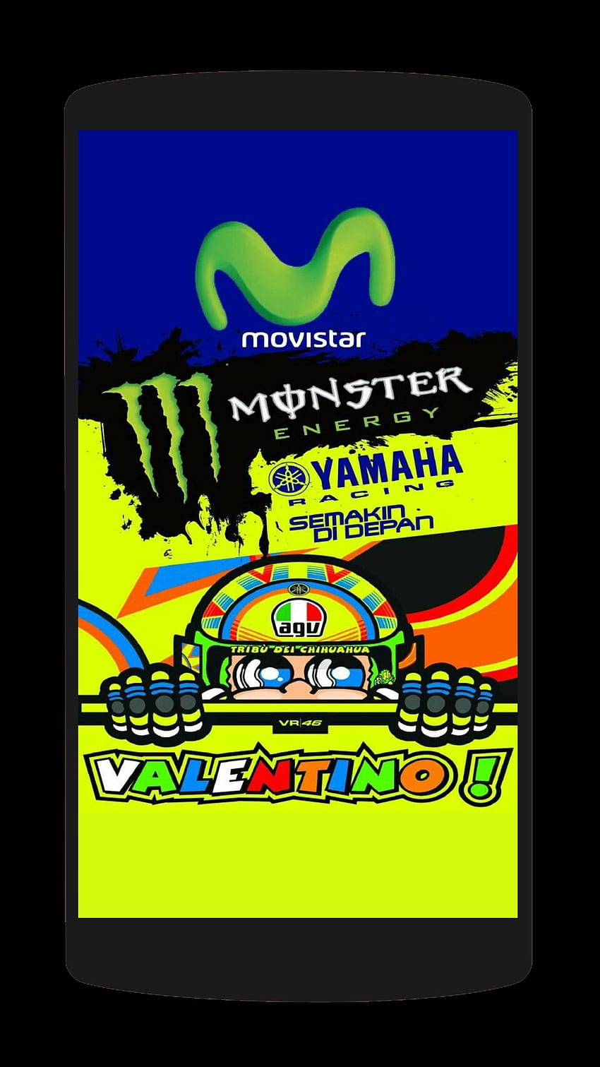 VALENTINO ROSSI 46 LOGO THE DOCTOR iPhone 13 Pro Max Case